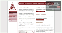 Desktop Screenshot of bifd.org.uk